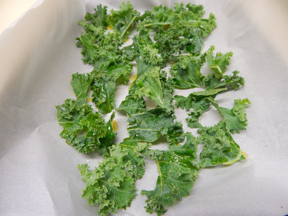 Sprinkled Kale Chips
